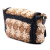 Secondhand Gucci Small GG Marmont Raffia Crossbody