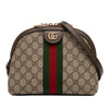 Secondhand Gucci Small GG Supreme Web Ophidia Dome Crossbody