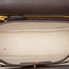 Secondhand Gucci Small Jumbo GG Canvas Web Bamboo 1947 Top Handle Bag
