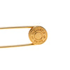 Secondhand Hermès Gold Plated Clou de Selle Safety Pin Brooch