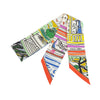 Hermès Rayures d Ete Silk Twilly Scarf Secondhand