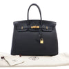 Secondhand Hermès Togo Birkin Retourne 35
