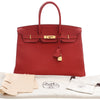 Secondhand Hermès Togo Birkin Retourne 35