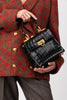 Secondhand Gianfranco Ferré Black Claw Foot Handbag - '80s