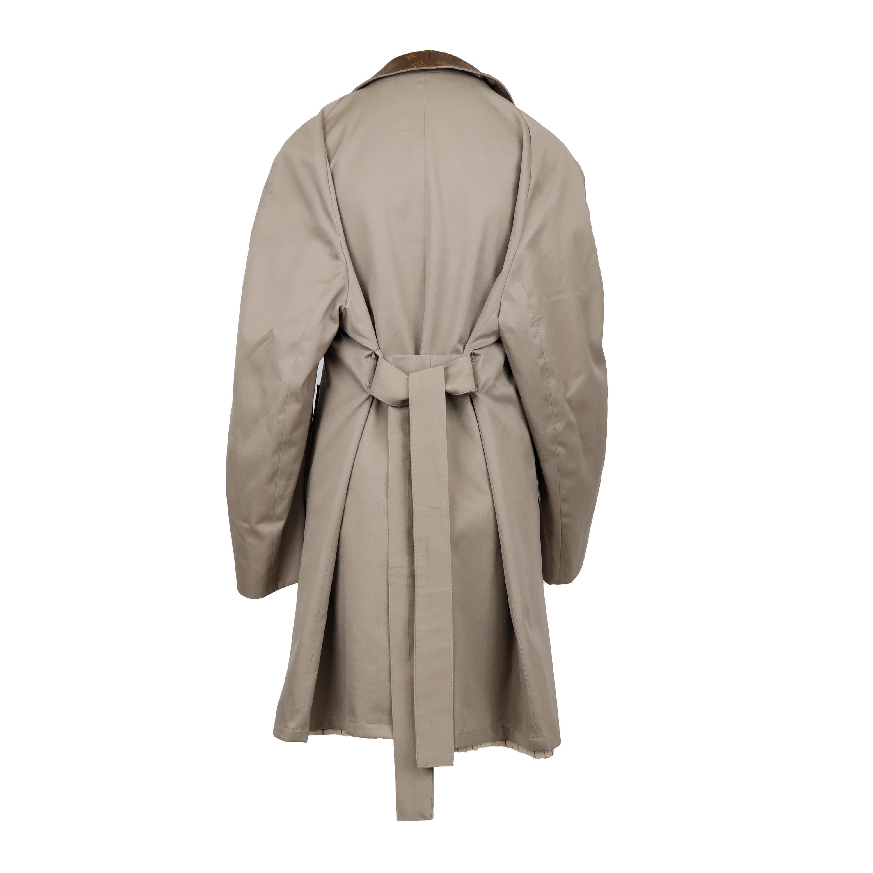 Louis Vuitton Authenticated Silk Trench Coat