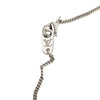 Secondhand Louis Vuitton Brass Collier Plaque Damier Pendant Necklace