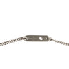 Secondhand Louis Vuitton Brass Collier Plaque Damier Pendant Necklace