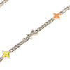 Secondhand Louis Vuitton Brass Monogram Row Necklace