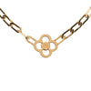 Secondhand Louis Vuitton Gold Plated Crystal Flower Power Necklace