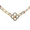 Secondhand Louis Vuitton Gold Plated Crystal Flower Power Necklace