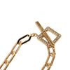 Secondhand Louis Vuitton Gold Plated Crystal Flower Power Necklace