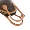 Secondhand Louis Vuitton Monogram and Calfskin Egg Bag