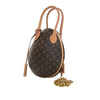 Secondhand Louis Vuitton Monogram and Calfskin Egg Bag