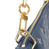 Secondhand Louis Vuitton Monogram Embossed Denim Lambskin Coussin PM