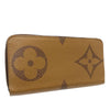 Secondhand Louis Vuitton Monogram Giant Reverse Zippy Long Wallet