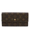 Louis Vuitton Monogram Porte Monnaie Credit Long Wallet Secondhand