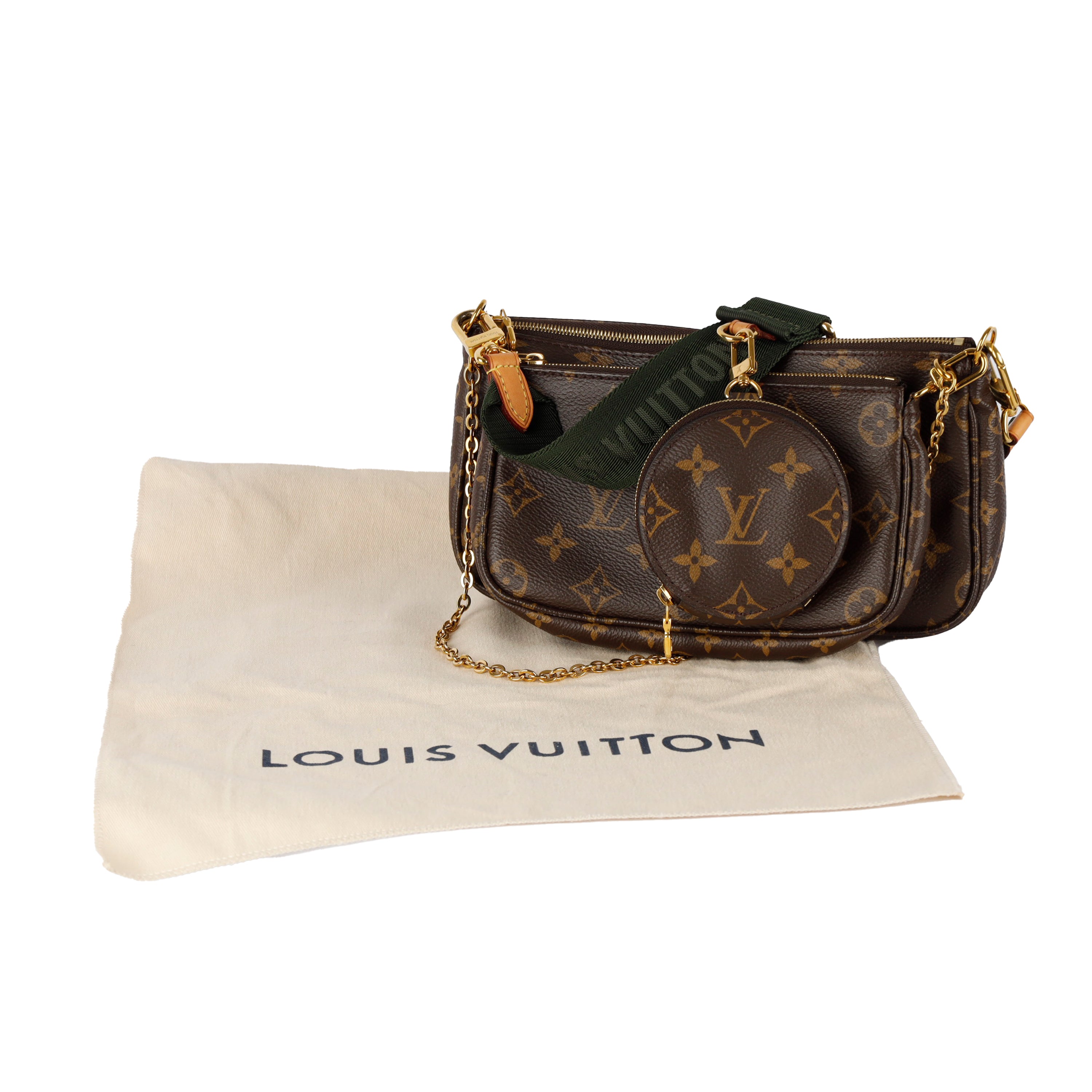 Louis Vuitton M44840 Monogram Multi Pochette Accessories -Rose