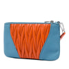 Secondhand Miu Miu Bicolor Matelasse Nappa Clutch