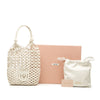 Secondhand Miu Miu Nappa Macrame Bucket Bag