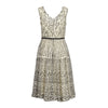 Secondhand Moschino V-neck Lace Dress