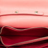 Secondhand Prada Bicolor Saffiano Turn Lock Wallet on Strap