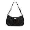 Secondhand Prada Cervo Antik Trimmed Tessuto Passamaneria Shoulder Bag