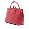 Secondhand Prada Large Saffiano Lux Galleria Double Zip Tote