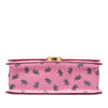Secondhand Prada Saffiano Elephant Print Push Lock Crossbody