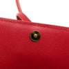 Secondhand Prada Saffiano Lux Bow Wallet On Strap