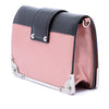 Secondhand Prada Saffiano Trimmed Metallic City Calf Cahier Crossbody