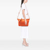 Secondhand Prada Saffiano Trimmed Tessuto Satchel