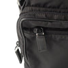 Secondhand Prada Saffiano Trimmed Tessuto Zip Top Crossbody