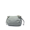 Secondhand Prada Saffiano Trimmed Tessuto Zip Top Crossbody