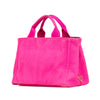 Secondhand Prada Small Canvas Canapa Logo Tote