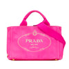 Secondhand Prada Small Canvas Canapa Logo Tote