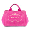 Secondhand Prada Small Canvas Canapa Logo Tote