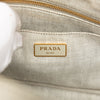 Secondhand Prada Small Denim Canapa Logo Tote