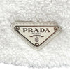 Secondhand Prada Spugna Terry Cloth Logo Tote