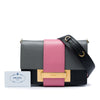 Secondhand Prada Tricolor City Calf Ribbon Crossbody
