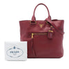 Secondhand Prada Vitello Daino Open Convertible Tote