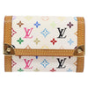 Secondhand Louis Vuitton Porte-Monnaie Plat Coin Purse Monogram Multicolor