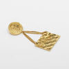 Secondhand Chanel Vintage Medallion Flap Bag Brooch