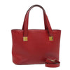 Secondhand Celine Handbag Red Leather Bags