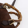 Secondhand Gucci Vintage Bamboo Front Pocket Tote