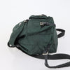 Prada Vela Double Front Pocket Backpack Tessuto with Saffiano Leather