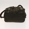 Secondhand Prada Vela Double Front Pocket Backpack Tessuto with Saffiano