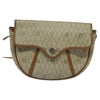 Christian Dior Vintage Honeycomb Shoulder Bag Canvas