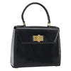 Celine Vintage Convertible Turnlock Top Handle Bag Leather