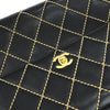 Secondhand Chanel Surpique Classic Top Handle Flap Bag Quilted