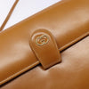Gucci Vintage Flap Crossbody Bag Leather